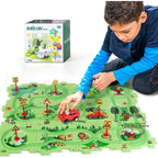 🚗Autumn Hot Sales -50% OFF🔥Children's Educational Puzzle Track Car Play Set🧩