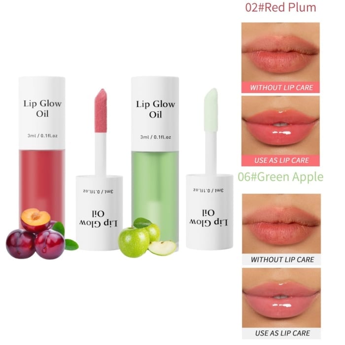 💄BUY 1 GET 1 FREE 😍Korean Hydrating Lip Stain Oil(Shine Lip Gloss, Moisturizing Lipstick & Long Lasting Moisturizing Lip)💧💋