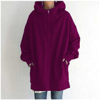 50% OFF🌷Women's Autumn/Winter Zipper Hooded Sweater