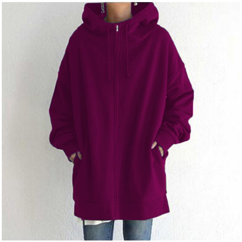 50% OFF🌷Women's Autumn/Winter Zipper Hooded Sweater