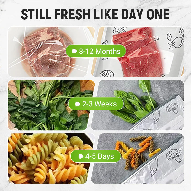 🍗50% off, while stocks last!🥦Reusable Aluminum Foil Sealable Storage Bags