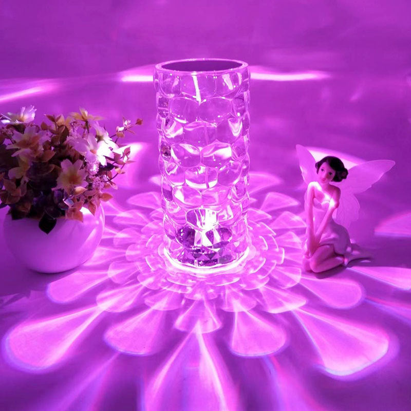 🎁🔥2025 Hot Sale 50%OFF🎁Touching Control Rose Crystal Lamp