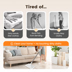 💥Hot Sale-50 discount 💥Disposable Dust Mop with 4 Reusable Cloths