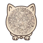 🎅Weihnachtsverkauf 50% Rabatt🐱135-Stk. Morandi-farbiges Katzenpuzzle aus Holz🎁