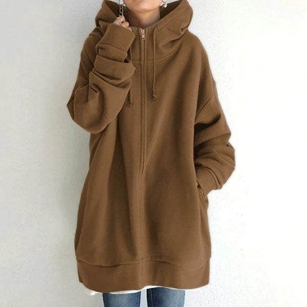 50% OFF🌷Women's Autumn/Winter Zipper Hooded Sweater