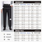🔥 LAST DAY PROMOTION - 50%OFF 🔥👑Fliwos® Men's  Stretch Iron-free Dress Pants