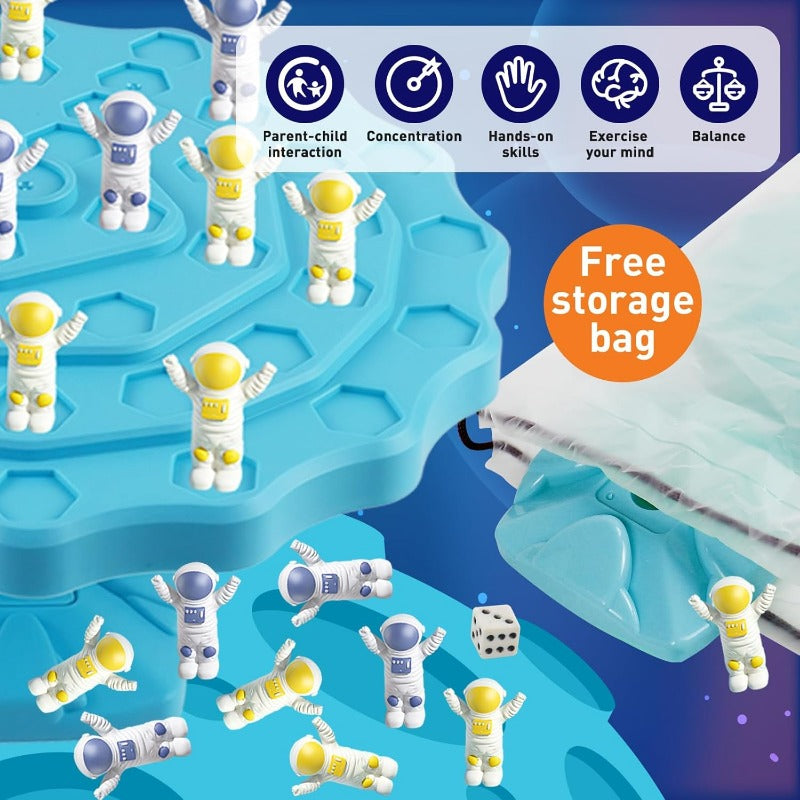 🔥LAST DAY SALE 50% OFF🔥Balance Spaceman Stacking Game – Interactive STEM Toy for Kids & Parents