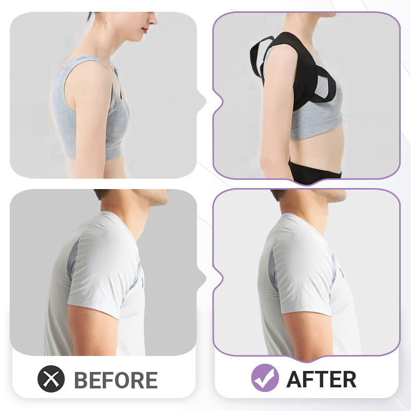 🔥50% off, while stocks last! 🎉Timely intervention of hunchback🔥Back Posture Correction Belt for Men & Women