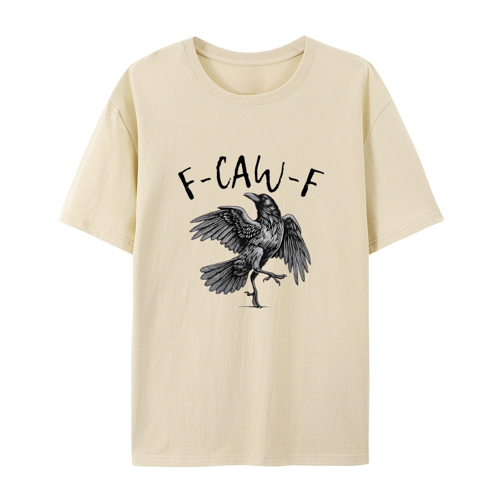 🔥Surprise Price: Only £14.99!!🔥Humorous Crow Graphic T-Shirt – Say It With a Caw!🖤🐦‍⬛