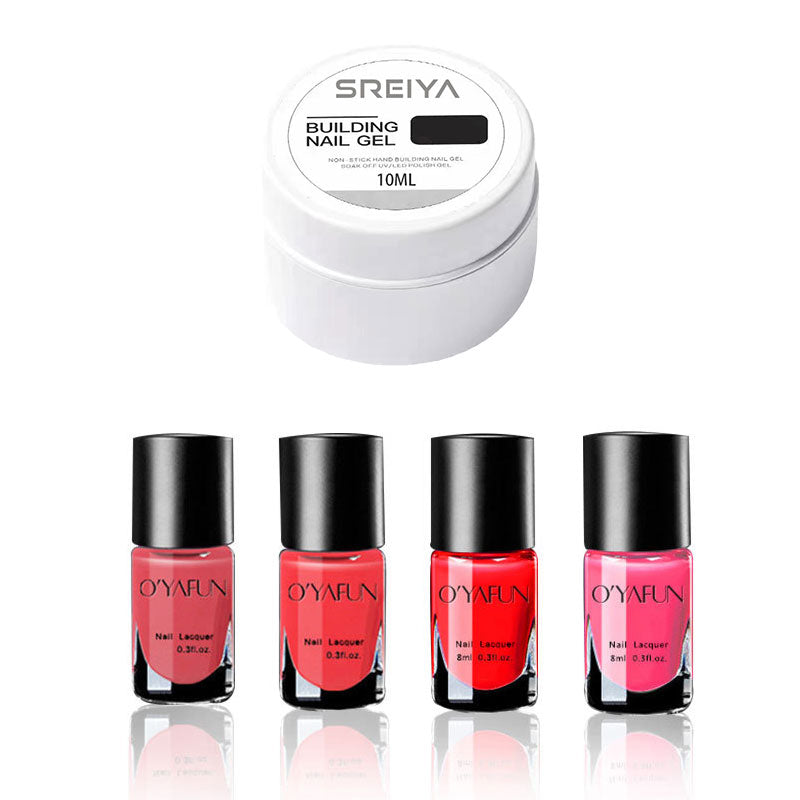 A must-have for beautiful girls 💥💥💥Nair Arts Sets-【Nail polish+Nail Extension Gel 】