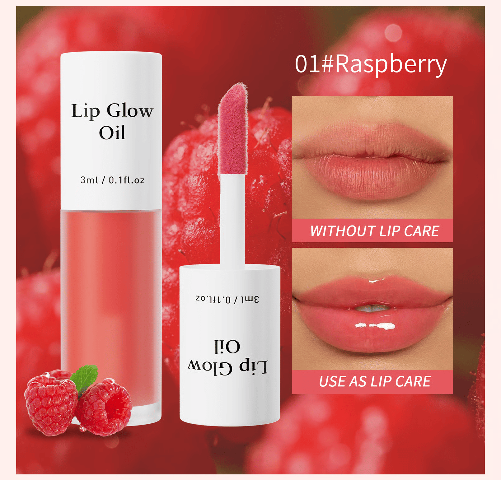 💄BUY 1 GET 1 FREE 😍Korean Hydrating Lip Stain Oil(Shine Lip Gloss, Moisturizing Lipstick & Long Lasting Moisturizing Lip)💧💋