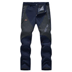 🏆LAST DAY SALE 50% OFF!!🔥Men's Waterproof Winter Trousers with Fleece Lining Cargo Pants