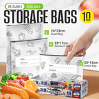 🍗50% off, while stocks last!🥦Reusable Aluminum Foil Sealable Storage Bags