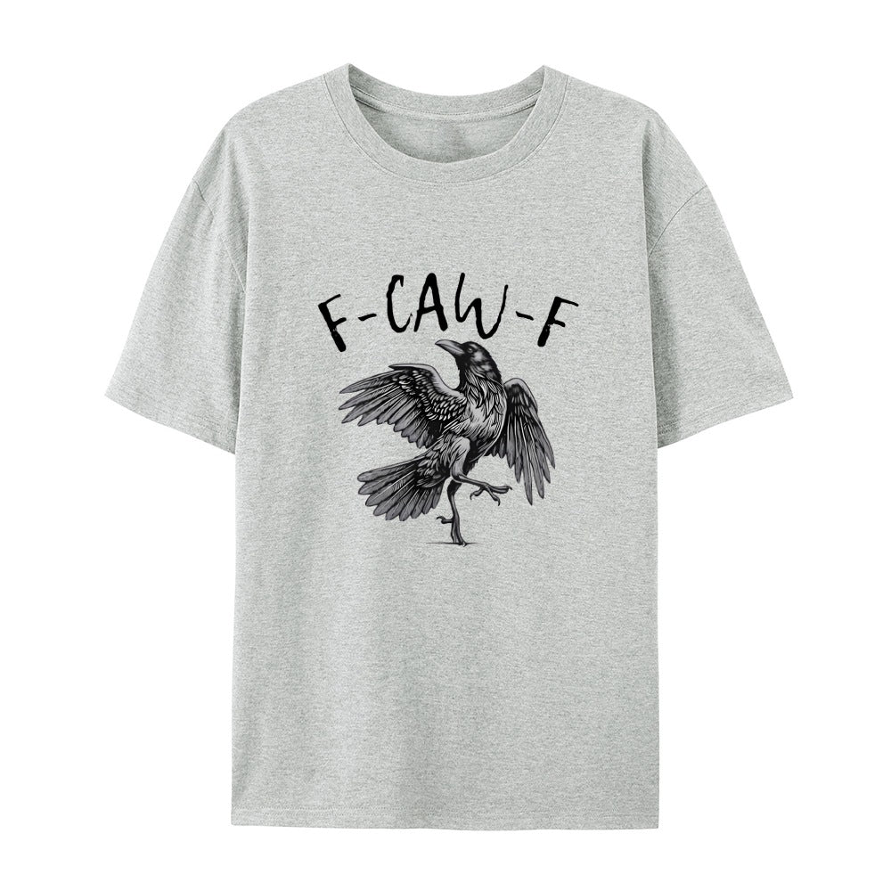 🔥Surprise Price: Only £14.99!!🔥Humorous Crow Graphic T-Shirt – Say It With a Caw!🖤🐦‍⬛