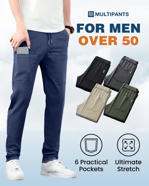 🔥Last Day Sale 50% OFF🏆MultiPants – High Stretch Multi-pocket Durable Cargo Pants