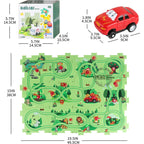 🚗Autumn Hot Sales -50% OFF🔥Children's Educational Puzzle Track Car Play Set🧩