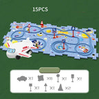 🚗Autumn Hot Sales -50% OFF🔥Children's Educational Puzzle Track Car Play Set🧩