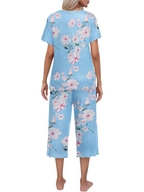 🎁Hot Sale 50% OFF⏳Printed Top & Pants Sleepwear Set for Women