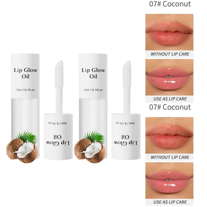 💄BUY 1 GET 1 FREE 😍Korean Hydrating Lip Stain Oil(Shine Lip Gloss, Moisturizing Lipstick & Long Lasting Moisturizing Lip)💧💋