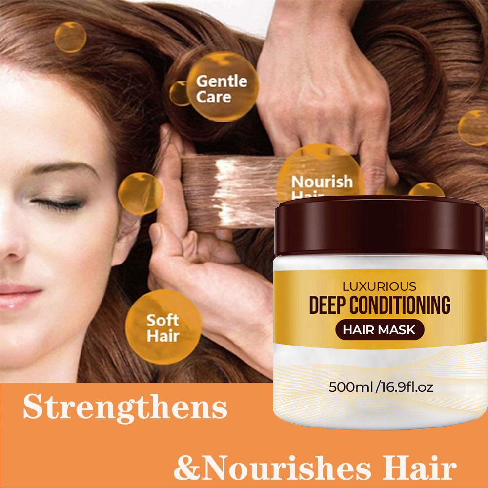 🔥 LAST DAY PROMOTION - 50%OFF 🔥Luxurious hair mask with deep conditioning