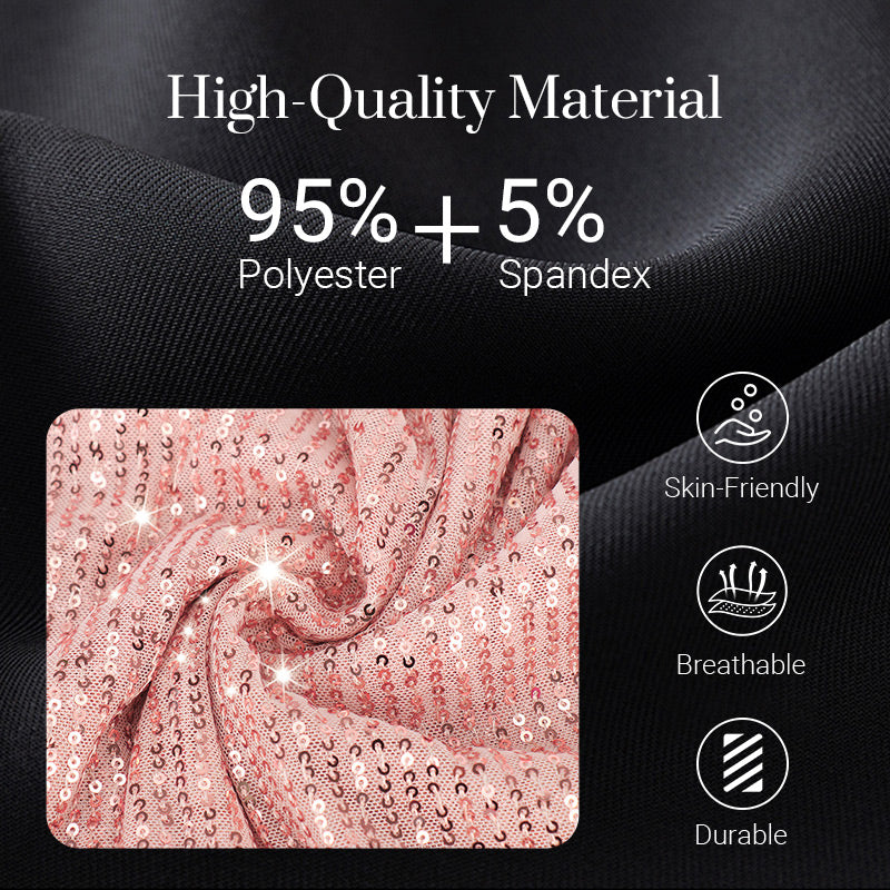 🔥 LAST DAY PROMOTION - 50%OFF 🔥💜 Women's One Shoulder Sequin Sparkling Party Club Dress