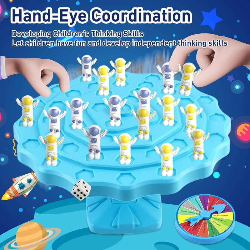 🔥LAST DAY SALE 50% OFF🔥Balance Spaceman Stacking Game – Interactive STEM Toy for Kids & Parents