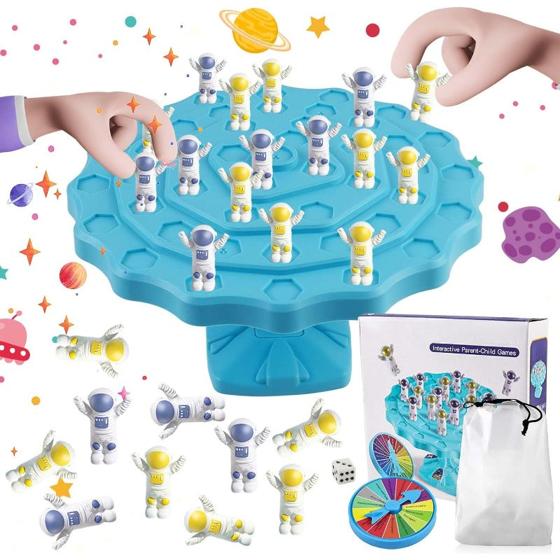 🔥LAST DAY SALE 50% OFF🔥Balance Spaceman Stacking Game – Interactive STEM Toy for Kids & Parents