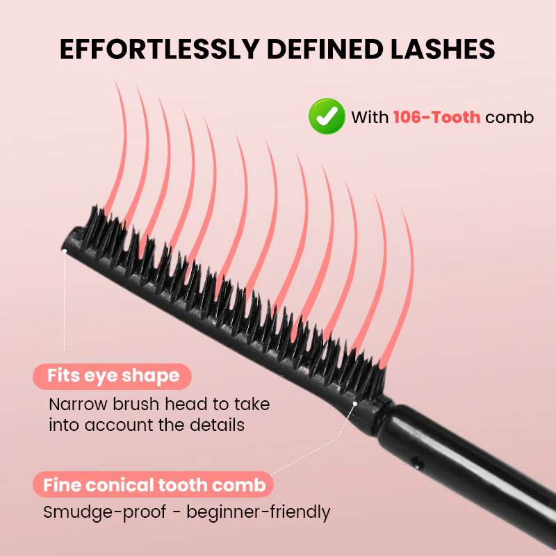 🔥 LAST DAY PROMOTION - 50%OFF 🔥Waterproofing and Anti-sweats and Long Curls for Long-lasting Styling Mascara