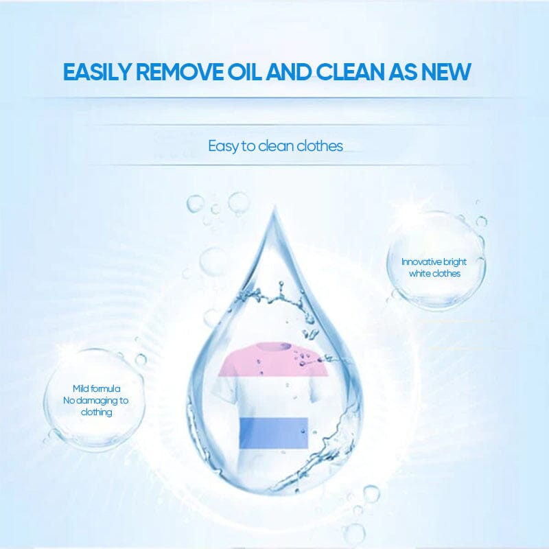 The more you buy, the more affordable it is🔥🔥 Active Enzyme Laundry Stain Remover🌈 White Shirt Guardian 🕊️