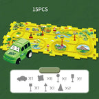 🚗Autumn Hot Sales -50% OFF🔥Children's Educational Puzzle Track Car Play Set🧩