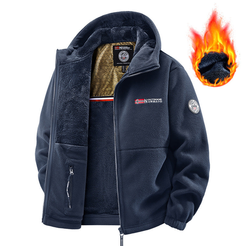 🔥 LAST DAY PROMOTION - 50%OFF 🔥 Men's Hooded Casual Warm Jacket with Zipper