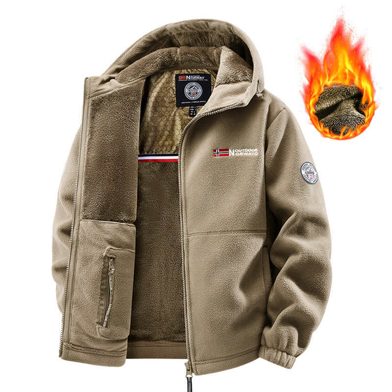 🔥 LAST DAY PROMOTION - 50%OFF 🔥 Men's Hooded Casual Warm Jacket with Zipper