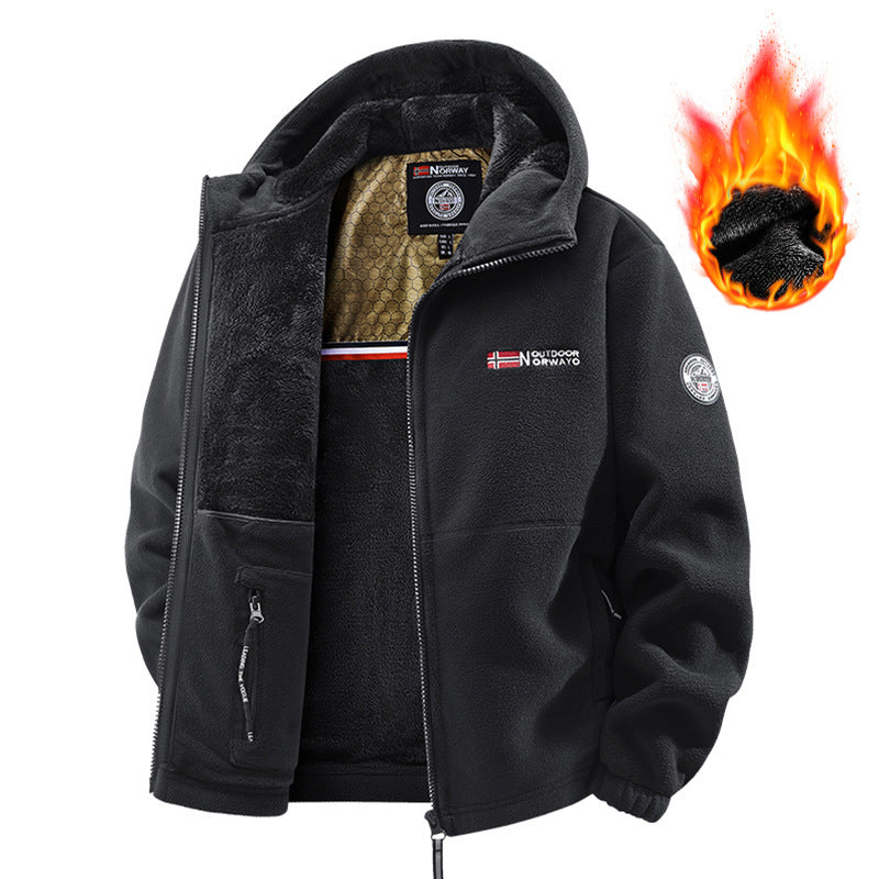 🔥 LAST DAY PROMOTION - 50%OFF 🔥 Men's Hooded Casual Warm Jacket with Zipper