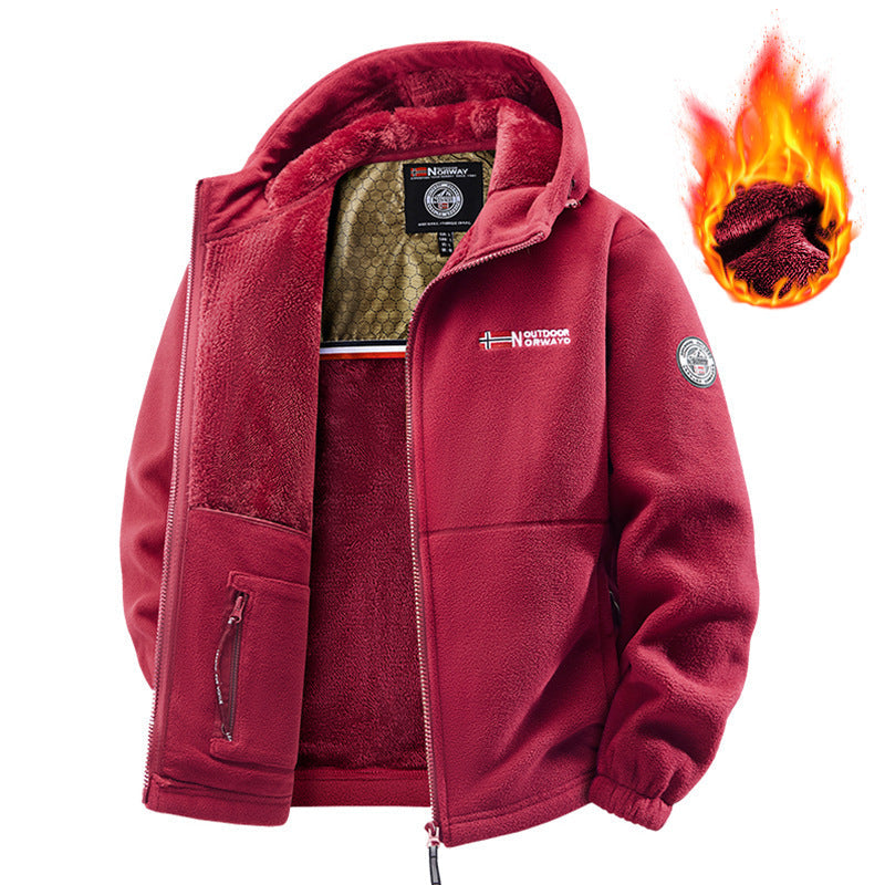 🔥 LAST DAY PROMOTION - 50%OFF 🔥 Men's Hooded Casual Warm Jacket with Zipper