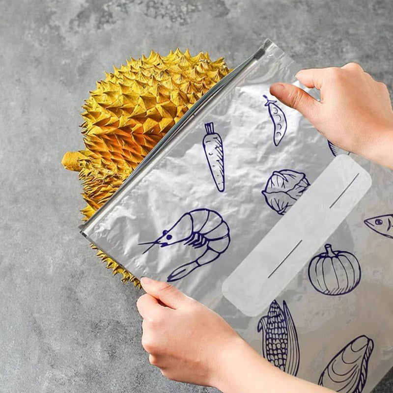 🍗50% off, while stocks last!🥦Reusable Aluminum Foil Sealable Storage Bags