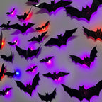 🎃👻LAST DAY PROMOTION - 50%OFF💜🦇Halloween 3D Lighted Bats