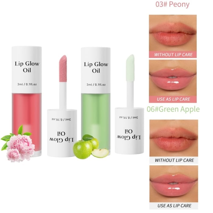 💄BUY 1 GET 1 FREE 😍Korean Hydrating Lip Stain Oil(Shine Lip Gloss, Moisturizing Lipstick & Long Lasting Moisturizing Lip)💧💋