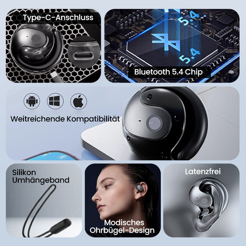 🖤50%  Rabatt🔥Intelligente kabellose Bluetooth Übersetzung Ohrhörer