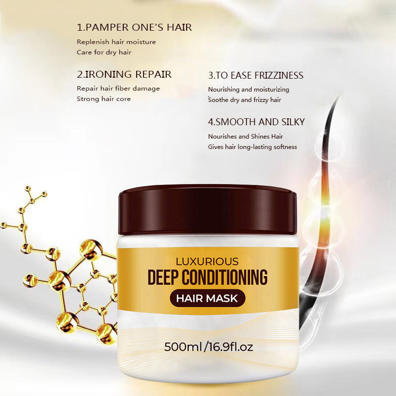 🔥 LAST DAY PROMOTION - 50%OFF 🔥Luxurious hair mask with deep conditioning