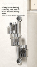 🔥 2025 Hot Sale 50% OFF🔥Perforated suction cup spice storage rack