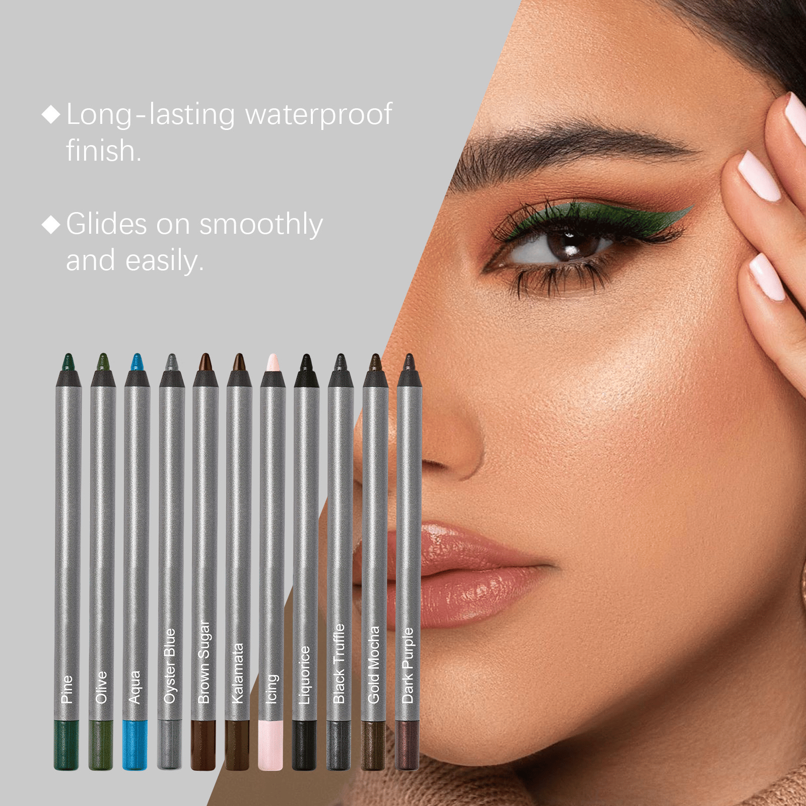 🌟 【24H Lock】1440-Minute Smudge-Proof Eyeliner| Precision Define, All-Day Stay, Transfer-Resistant Makeup Duo 🌟