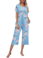 🎁Hot Sale 50% OFF⏳Printed Top & Pants Sleepwear Set for Women