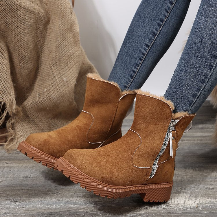 💥FREE SHOPPING💥Women's Winter Fleece Snow Boots📢📢Flash Sale⚡: Ending in 3 Hours!⏰⏰