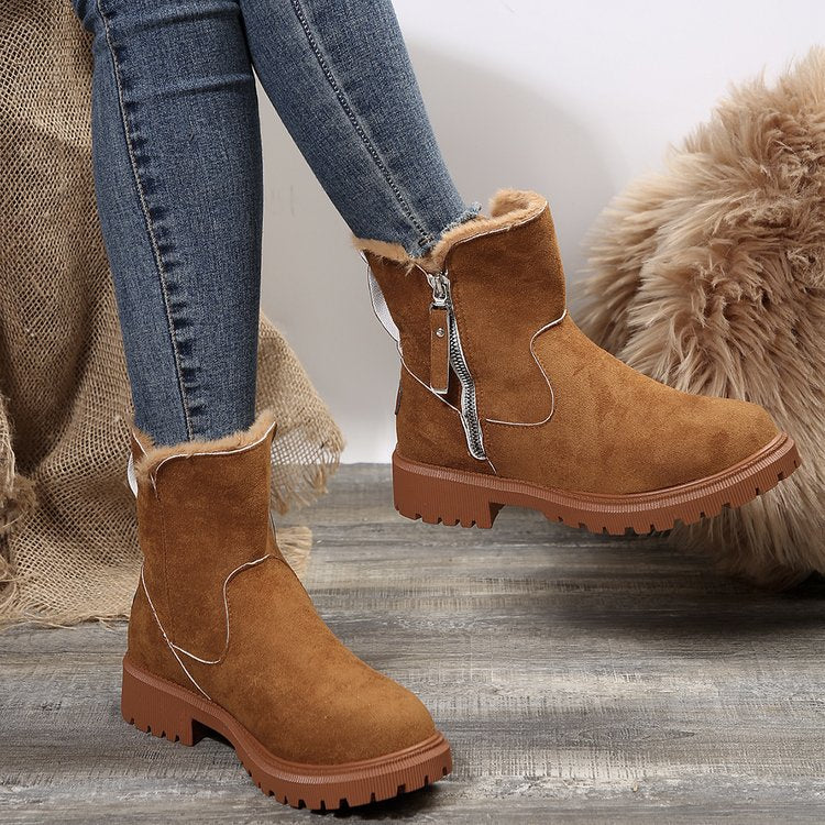 💥FREE SHOPPING💥Women's Winter Fleece Snow Boots📢📢Flash Sale⚡: Ending in 3 Hours!⏰⏰