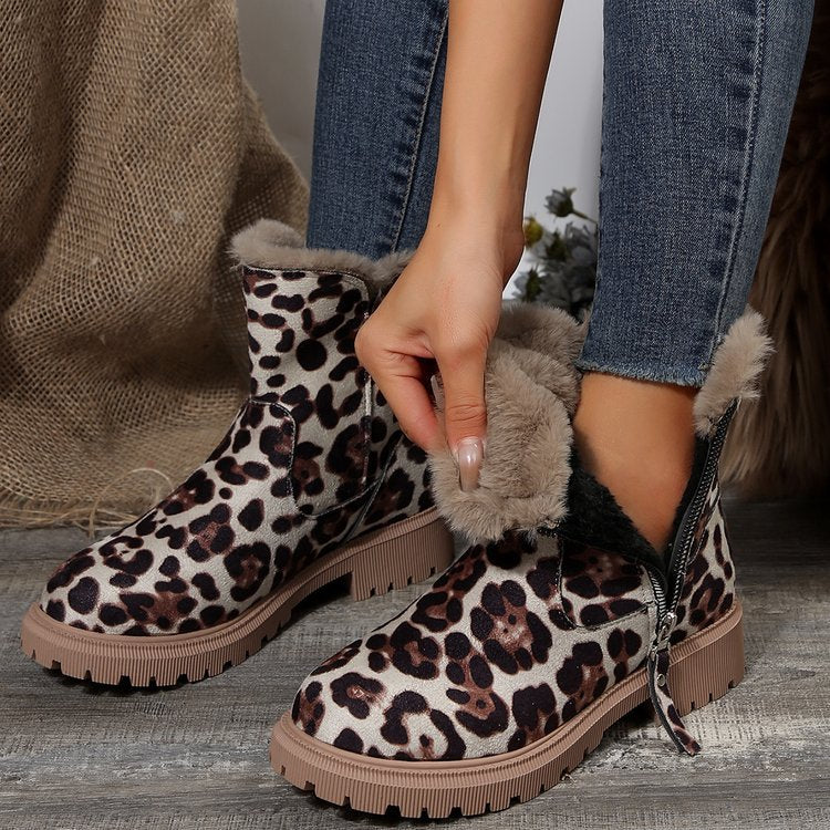 💥FREE SHOPPING💥Women's Winter Fleece Snow Boots📢📢Flash Sale⚡: Ending in 3 Hours!⏰⏰