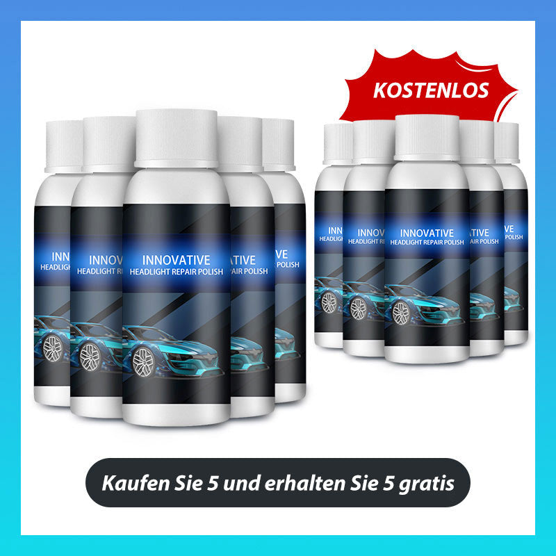 🔥🖤Black Friday Sale 50% OFF🔥✨Die ultimative Lösung zur Scheinwerferrestaurierung für alle Fahrzeuge