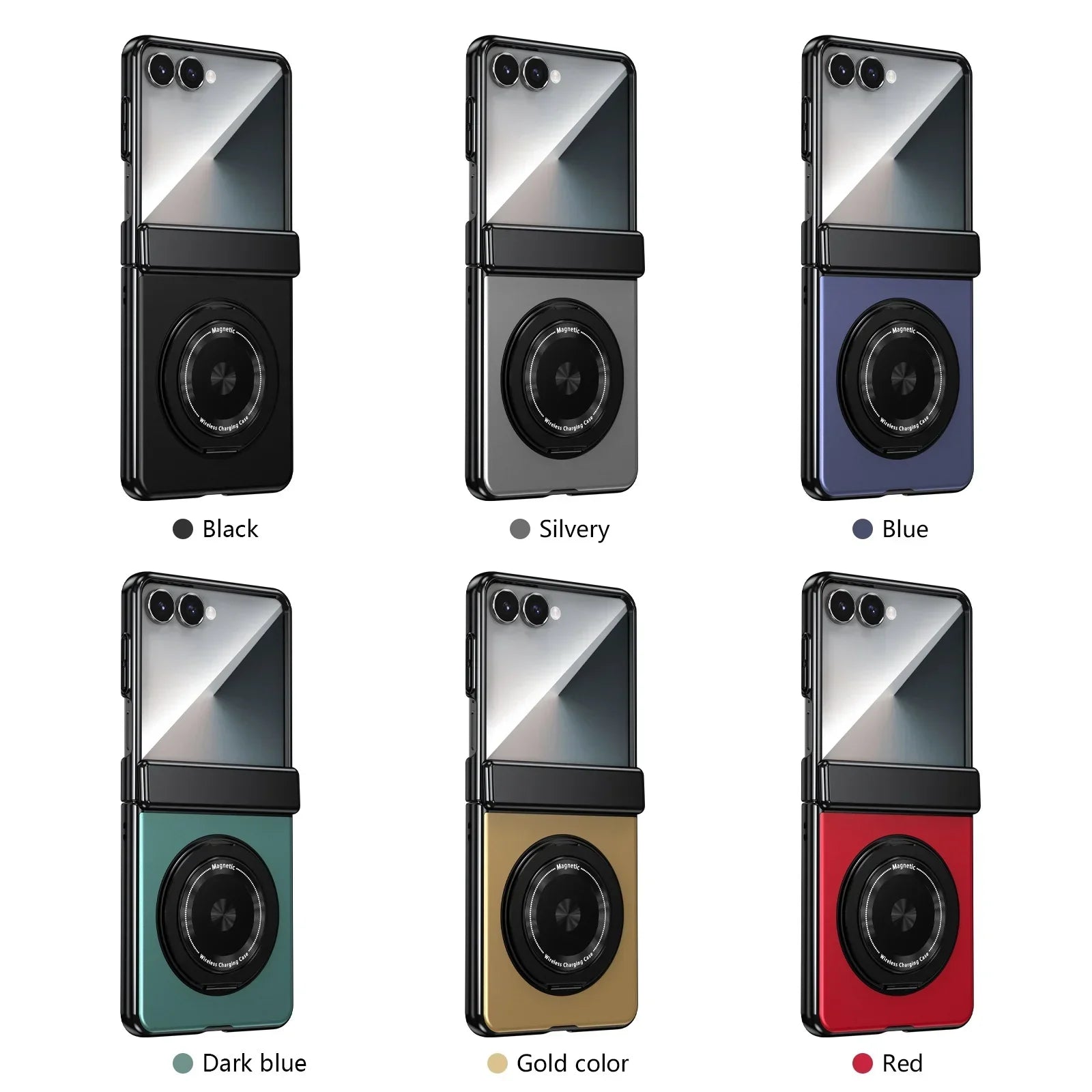 🔥 LAST DAY PROMOTION - 50%OFF 🔥Suitable For Galaxy Z Fold/Flip Magnetic Rotating Bracket Mobile Phone Case