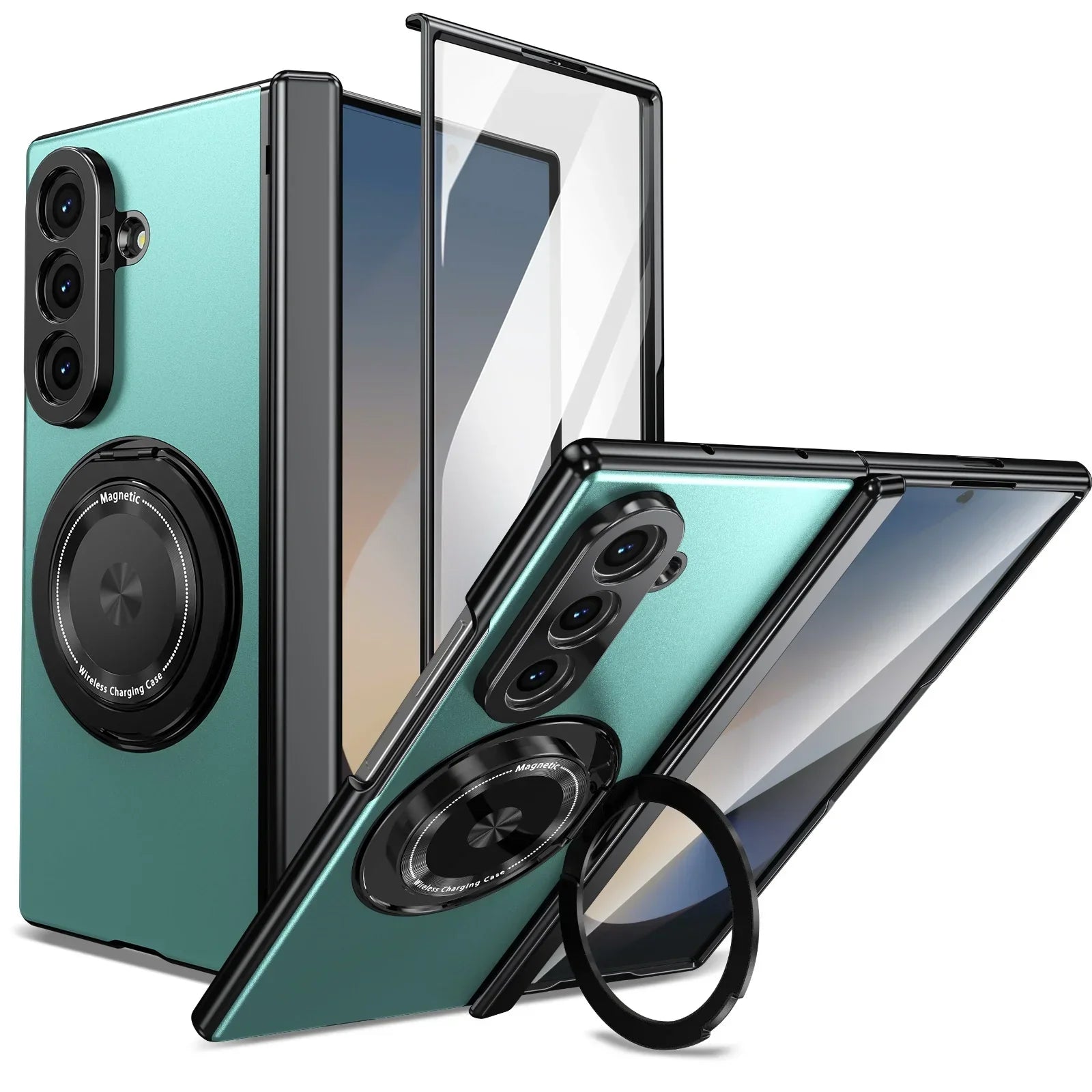 🔥 LAST DAY PROMOTION - 50%OFF 🔥Suitable For Galaxy Z Fold/Flip Magnetic Rotating Bracket Mobile Phone Case