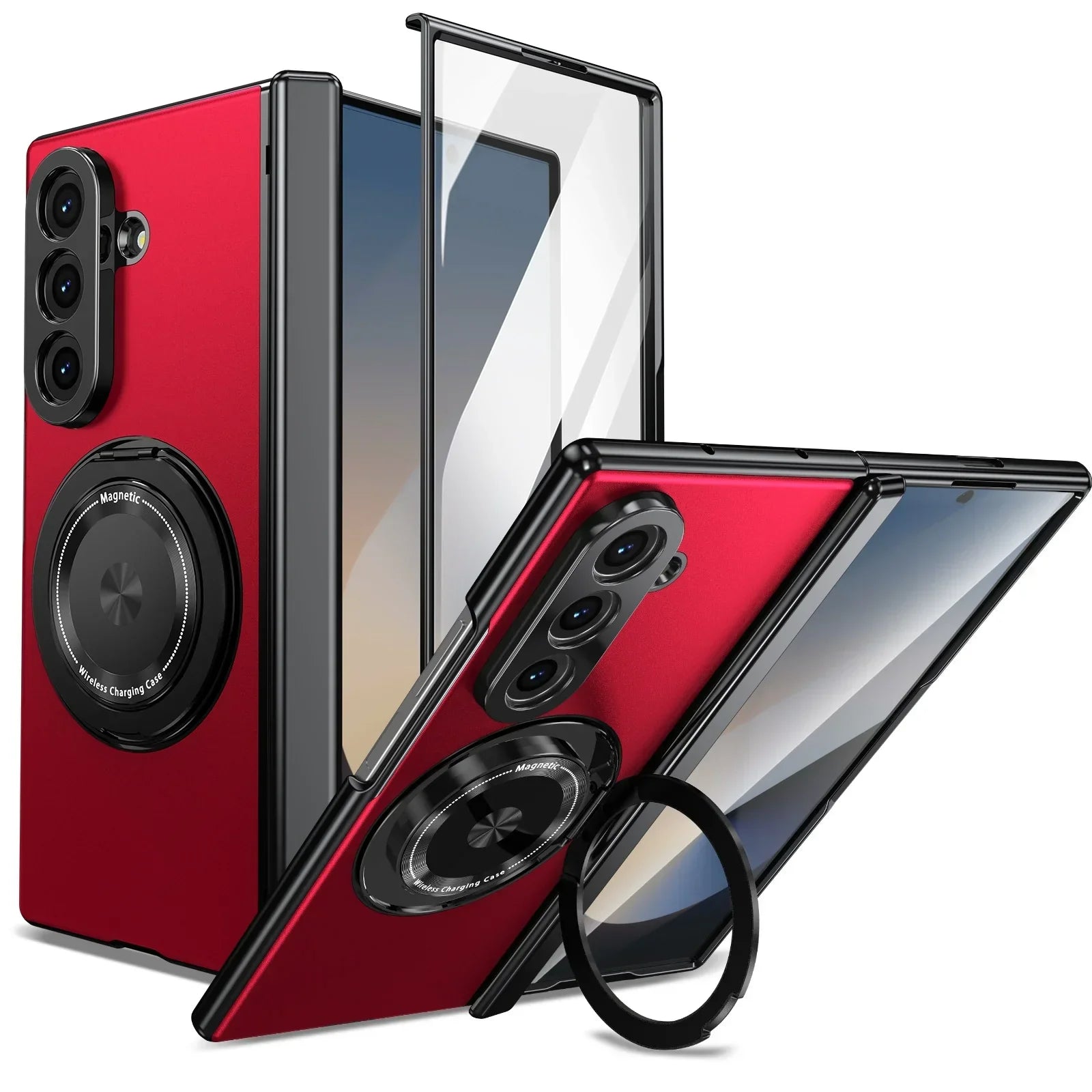 🔥 LAST DAY PROMOTION - 50%OFF 🔥Suitable For Galaxy Z Fold/Flip Magnetic Rotating Bracket Mobile Phone Case