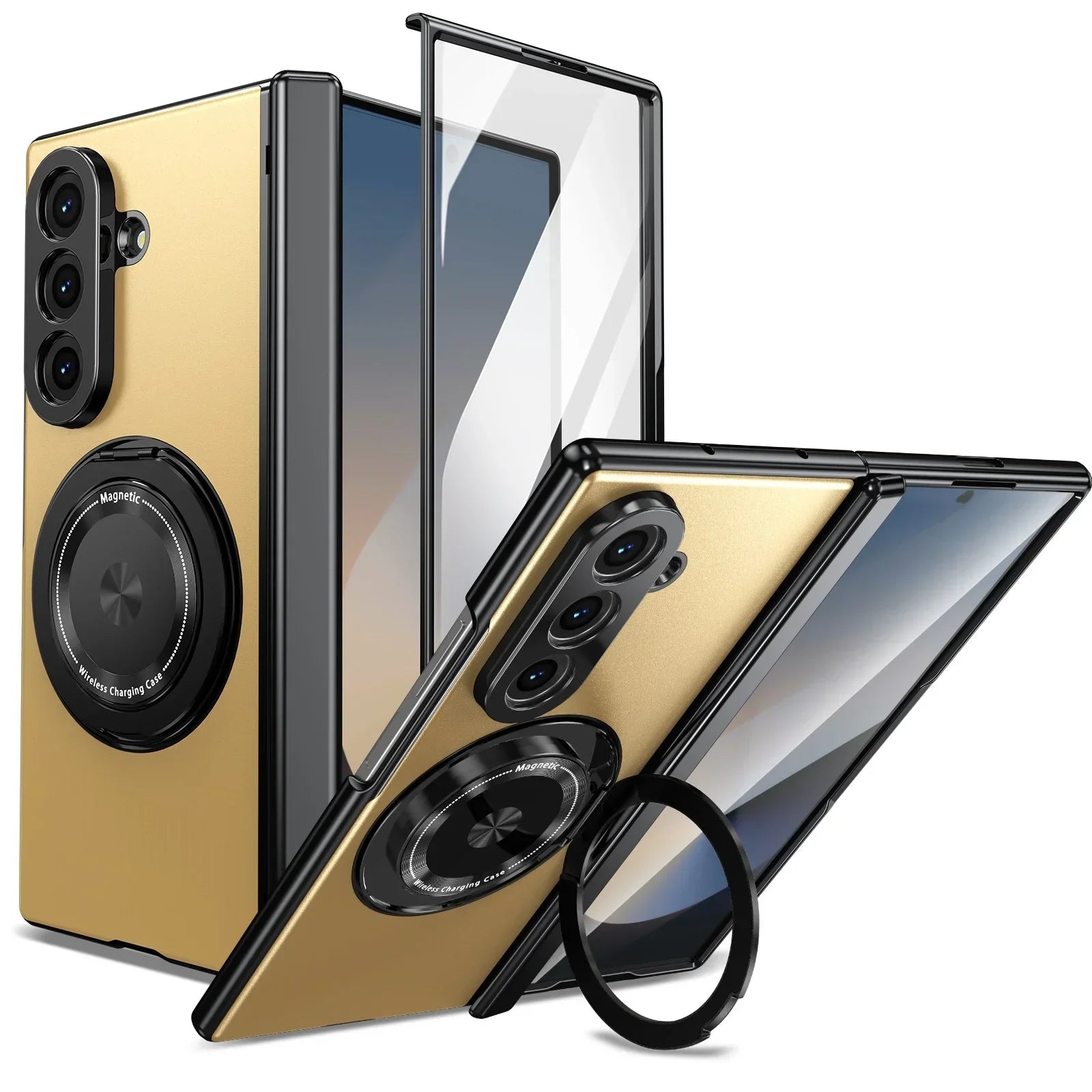 🔥 LAST DAY PROMOTION - 50%OFF 🔥Suitable For Galaxy Z Fold/Flip Magnetic Rotating Bracket Mobile Phone Case